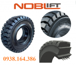 VỎ ĐẶC XE NÂNG HIỆU PIO - THÁI LAN - 16*6-8