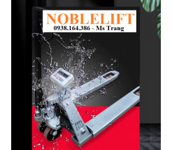 XE NÂNG TAY INOX GẮN CÂN