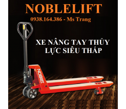 XE NÂNG TAY THỦY LỰC SIÊU THẤP 55MM